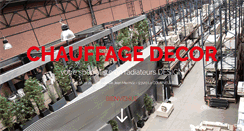 Desktop Screenshot of chauffage-decor.com